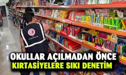 Kırtasiye denetimleri sürüyor