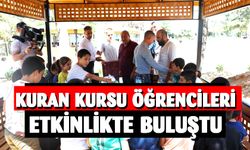 Susuz Kasabası Kur’an Kursu öğrencileri etkinlikte buluştu