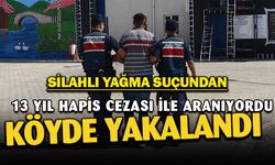 13 yıl hapis cezası alan yağmacı yakalandı