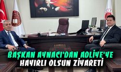 Başkan Aynacı'dan Adliye'ye hayırlı olsun ziyareti