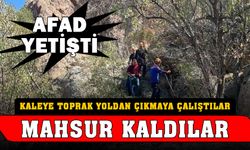 AFAD mahsur kalan vatandaşların imdadına yetişti