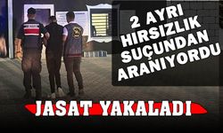 Hırsızlık suçundan aranan şahsı JASAT yakaladı