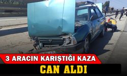 Afyonkarahisar'da trafik kazası: 1 ölü, 2 kişi yaralandı