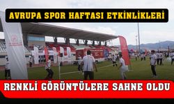 Avrupa Spor Haftası kutlamaları renkli görüntülere sahne oldu