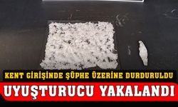 Şüphe üzerine durdurulan araçta uyuşturucu çıktı