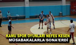 Kamu Spor Oyunları Nefes Kesen Müsabakalarla Sona Erdi