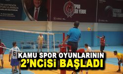 Kamu spor oyunlarının 2’ncisi başladı