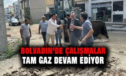 BAŞKAN AYNACI, ÇALIŞMALARI YERİNDE İNCELEDİ