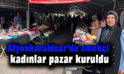 Emekçi kadınlar pazarı açıldı