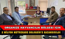 Organize Hayvancılık Bölgesi için 2 Milyon Metrekare Bolvadin’e kazandırıldı