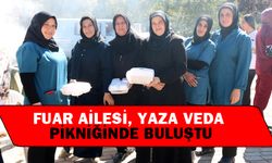 Fuar ailesi, yaza veda pikniğinde buluştu