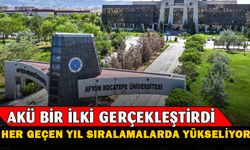 Afyon Kocatepe Üniversitesi'nden Bir İlk