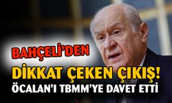 Bahçeli'den Dikkat Çeken Öcalan Açıklaması