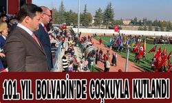 101. YIL BOLVADİN’DE COŞKUYLA KUTLANDI