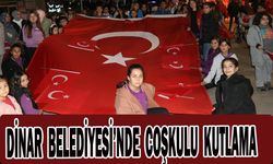 DİNAR BELEDİYESİ’NDE COŞKULU KUTLAMA