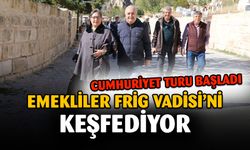 Emekliler Frig Vadisi'ni Keşfediyor