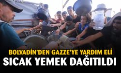 Bolvadin'den Gazze'ye yardım eli uzandı