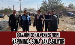 BOLVADİN’DE HALK EKMEK FIRINI YAPIMINDA SONA YAKLAŞILIYOR