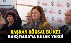 Köksal Karşıyaka Mahallesi'nin Sorunlarına Kulak Verdi