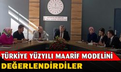 Müdür Sünnetçi ve öğretmenler yeni modeli değerlendirdi