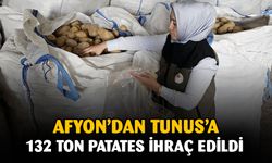 Afyonkarahisar’da Tunus’a 132 ton patates ihracatı yapıldı