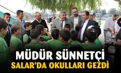 Müdür Sünnetçi Okul Ziyaretlerine Devam Ediyor