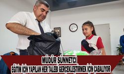 EĞİTİM İÇİN YAPILAN HER TALEBİ GERÇEKLEŞTİRMEK İÇİN ÇABALIYOR