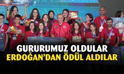 Afyon'un Gururu Oldular Erdoğan'dan Ödül Aldılar