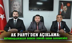 AK Parti'den açıklama: Vatandaşlarımızın haklarını sonuna kadar savunacağız