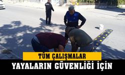 Yaya güvenliği için önlemler alındı