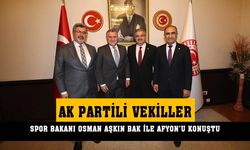 Bakan Bak’a Ak Parti vekillerinden ziyaret