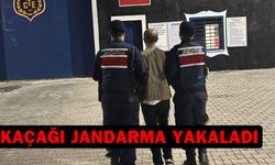 8 yıl 4 ay hapis cezasıyla aranan şahsı devriye gezen jandarma yakaladı