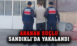 Afyonkarahisar’da suçlu şahıs Sandıklı'da yakalandı