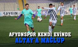 Afyonspor evinde mağlup