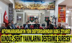 AFYONKARAHİSAR'IN YENİ DEFTERDARINDAN İADE-İ ZİYARET