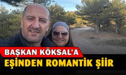 Köksal'dan romantik paylaşım