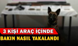 Afyonkarahisar’da araçta zararlı madde kullananlar yakalandı