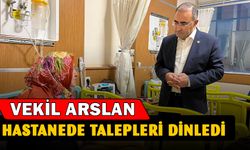 Arslan'dan Hastane Ziyareti