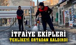 İtfaiye ekipleri görevinin başında