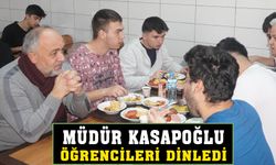 Müdür Kasapoğlu Öğrencilerle Kahvaltıda Bir Araya Geldi