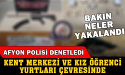 Polis denetiminde ele geçirilenler hayrete düşürdü