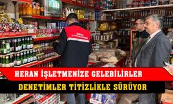 Sinanpaşa'da denetimler devam ediyor