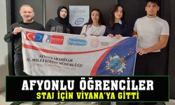 Lise öğrencileri stajlarını Viyana’da yaptı