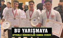 Afyonlu lise öğrencileri yemek yarışması’na damga vurdu