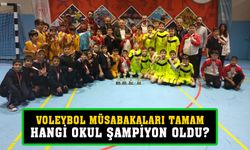 Voleybol küçük erkek müsabakaları sonuçlandı