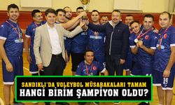 Sandıklı’da voleybol turnuvası finali gerçekleştirildi