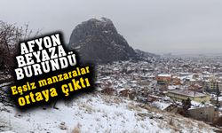 Afyonkarahisar beyaza büründü