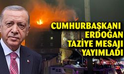 Cumhurbaşkanı Erdoğan’dan hayatını kaybedenler için taziye mesajı