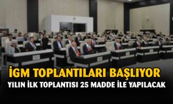 İGM 6 Ocak da çalışmalarına başlıyor