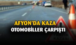 Otomobillerin çarpıştığı kazada 2 kişi yaralandı